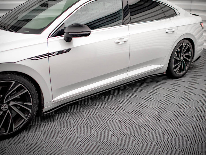 Maxton Design Street PRO Side Skirt Diffusers V.2 Volkswagen Arteon R / R-Line Sedan / Shooting Brake Mk1 Facelift