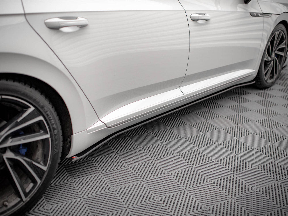 Maxton Design Street PRO Side Skirt Diffusers V.2 Volkswagen Arteon R / R-Line Sedan / Shooting Brake Mk1 Facelift