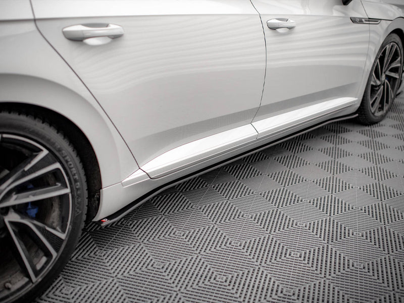 Maxton Design Street PRO Side Skirt Diffusers V.2 Volkswagen Arteon R / R-Line Sedan / Shooting Brake Mk1 Facelift