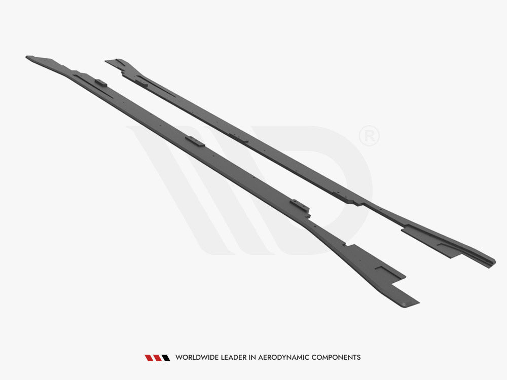 Maxton Design Street PRO Side Skirt Diffusers V.2 Volkswagen Arteon R / R-Line Sedan / Shooting Brake Mk1 Facelift