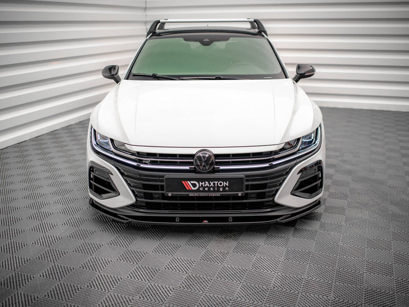 Maxton Design Front Splitter V.1 Volkswagen Arteon R Sedan / Shooting Brake Mk1 Facelift