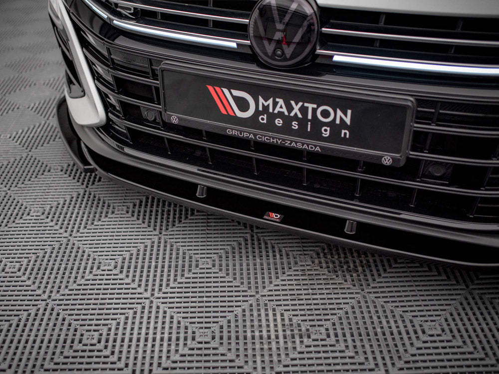 Maxton Design Front Splitter V.1 Volkswagen Arteon R Sedan / Shooting Brake Mk1 Facelift