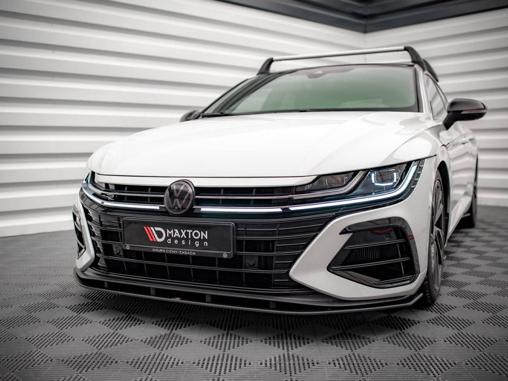 Maxton Design Street PRO Front Splitter Volkswagen Arteon R Sedan / Shooting Brake Mk1 Faceift