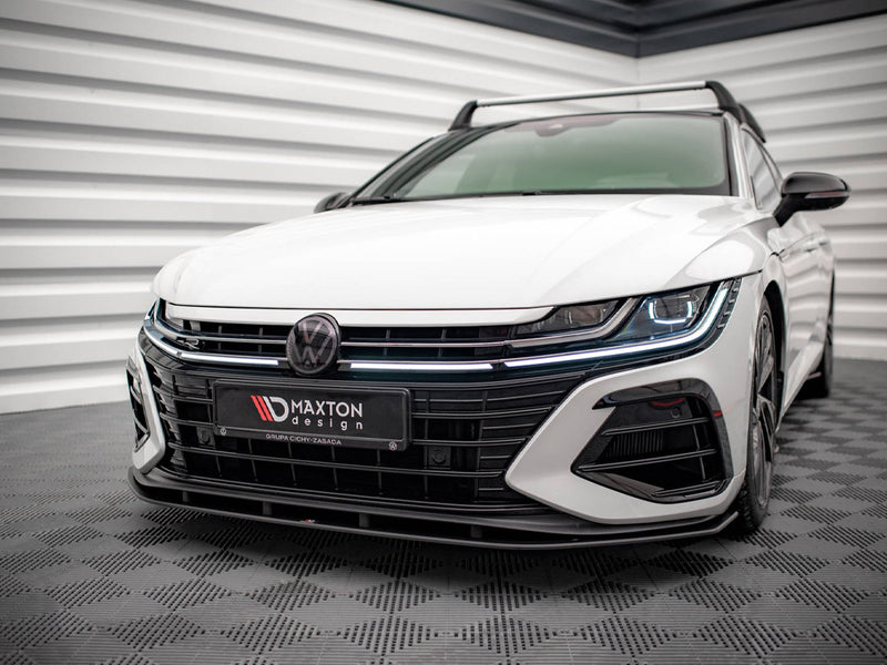 Maxton Design Street PRO Front Splitter Volkswagen Arteon R Sedan / Shooting Brake Mk1 Faceift