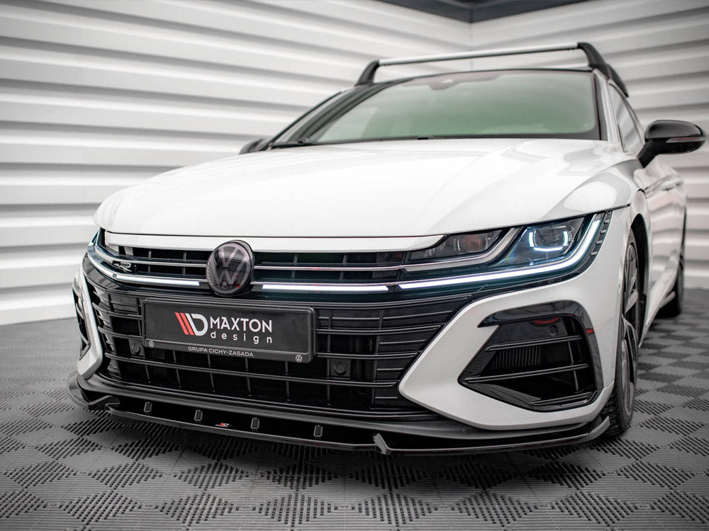 Maxton Design Front Splitter V.2 Volkswagen Arteon R Sedan / Shooting Brake Mk1 Facelift