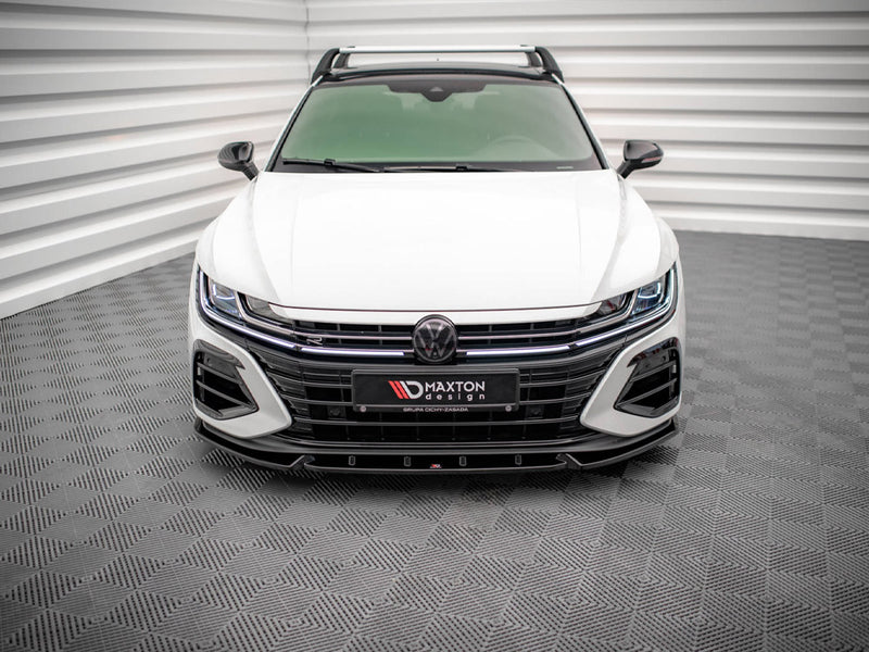 Maxton Design Front Splitter V.2 Volkswagen Arteon R Sedan / Shooting Brake Mk1 Facelift