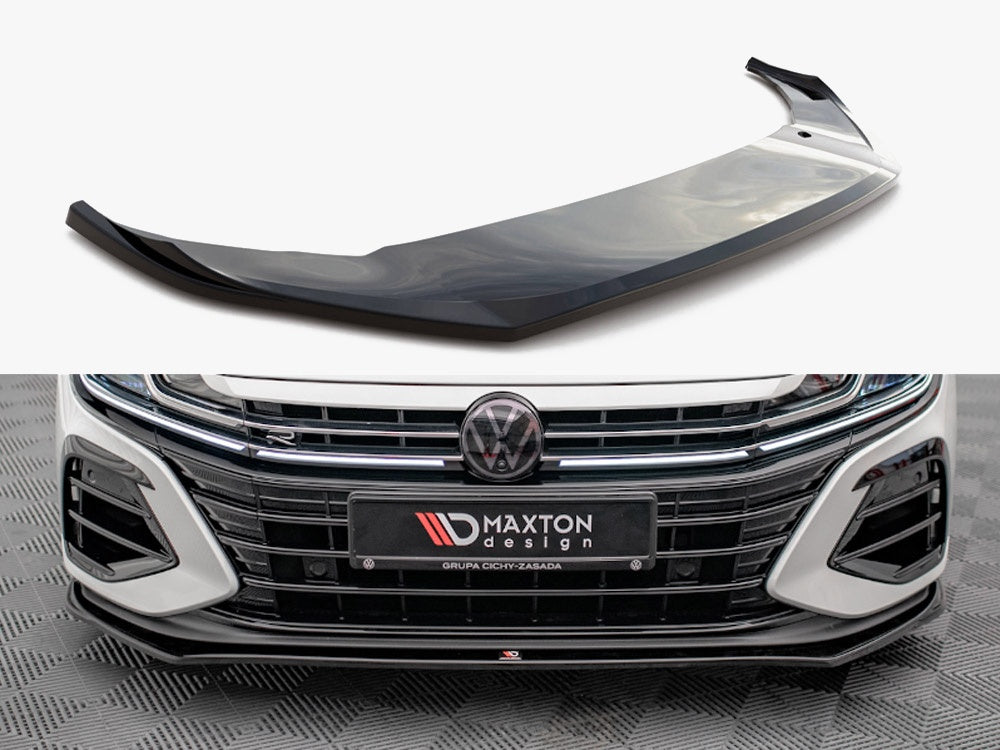 Maxton Design Front Splitter V.3 Volkswagen Arteon R Sedan / Shooting Brake Mk1 Facelift