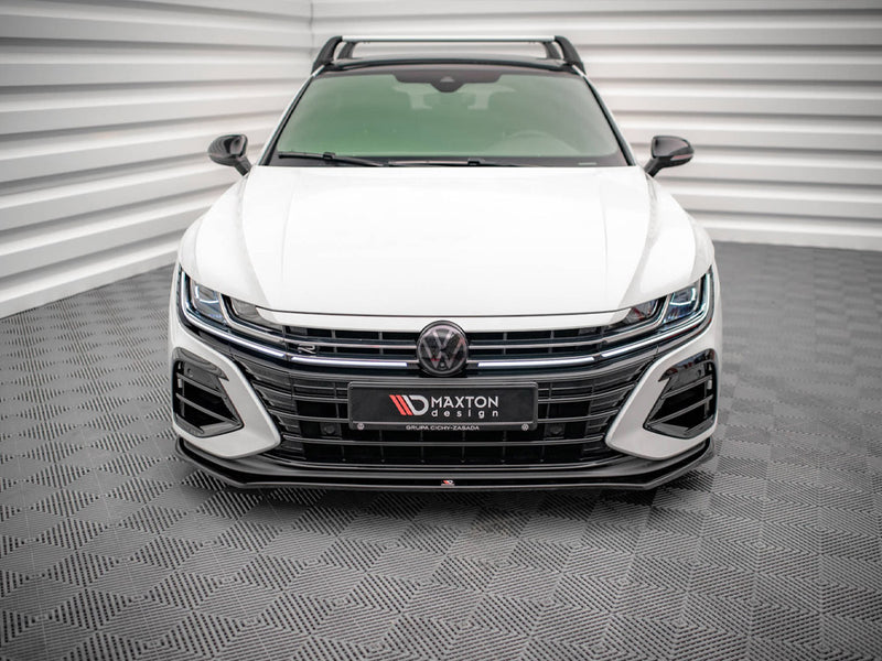Maxton Design Front Splitter V.3 Volkswagen Arteon R Sedan / Shooting Brake Mk1 Facelift