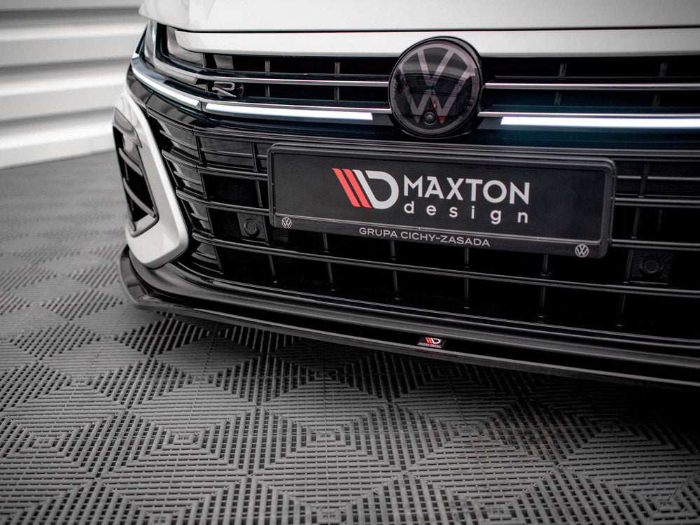 Maxton Design Front Splitter V.3 Volkswagen Arteon R Sedan / Shooting Brake Mk1 Facelift