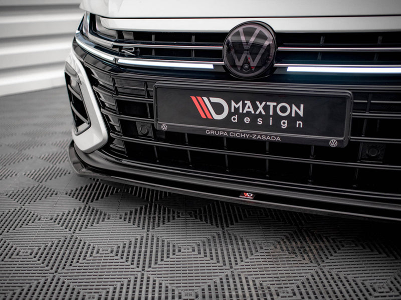 Maxton Design Front Splitter V.3 Volkswagen Arteon R Sedan / Shooting Brake Mk1 Facelift