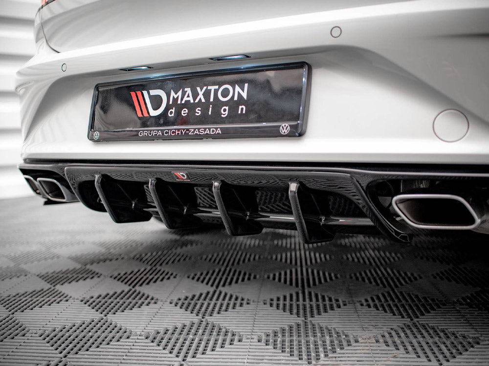 Maxton Design Rear Valance Volkswagen Arteon R Sedan / Shooting Brake Mk1 Facelift