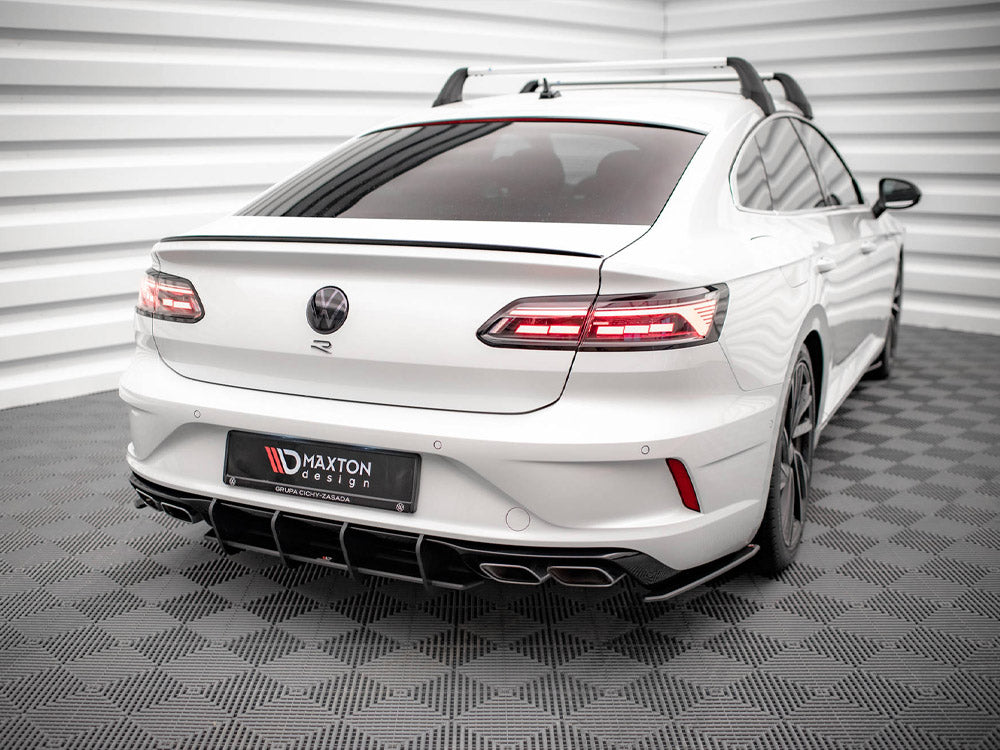 Maxton Design Street PRO Rear Diffuser Volkswagen Arteon R Sedan / Shooting Brake Mk1 Faceift