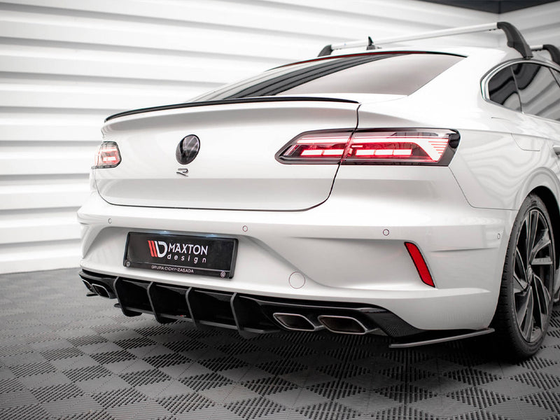 Maxton Design Street PRO Rear Diffuser Volkswagen Arteon R Sedan / Shooting Brake Mk1 Faceift