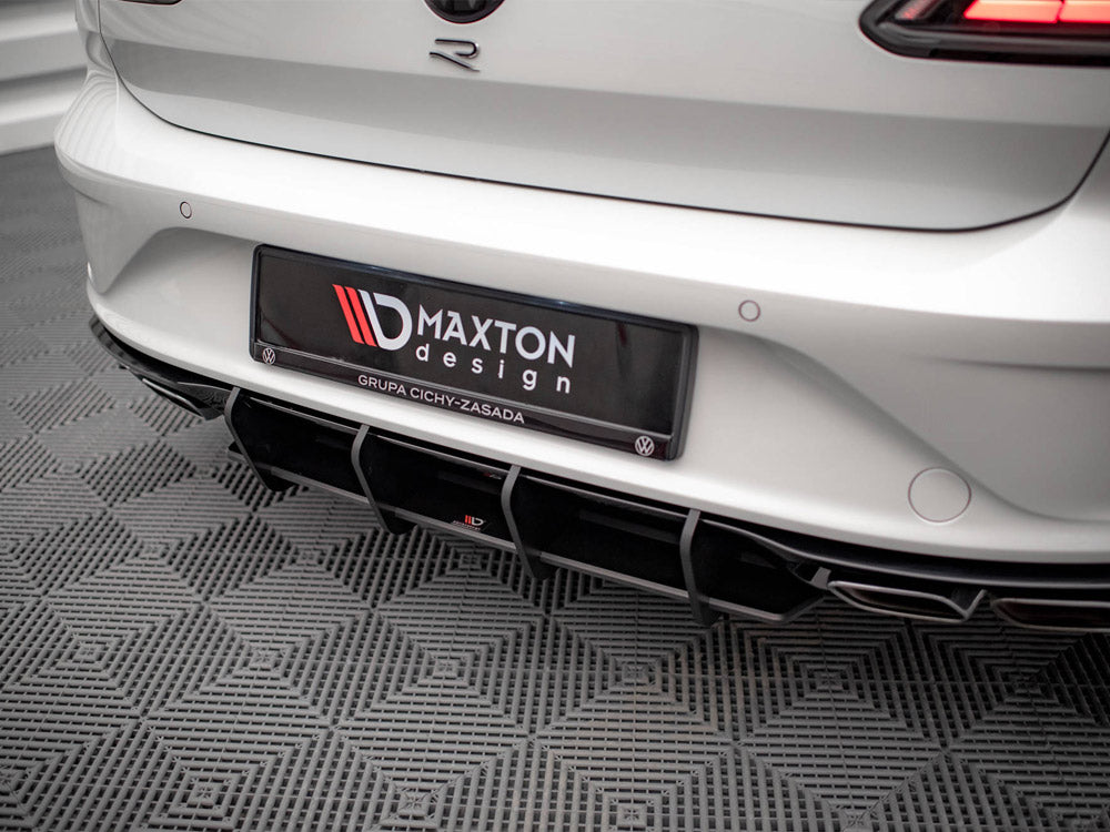 Maxton Design Street PRO Rear Diffuser Volkswagen Arteon R Sedan / Shooting Brake Mk1 Faceift