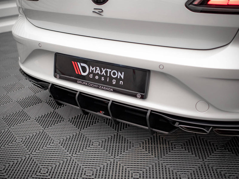 Maxton Design Street PRO Rear Diffuser Volkswagen Arteon R Sedan / Shooting Brake Mk1 Faceift