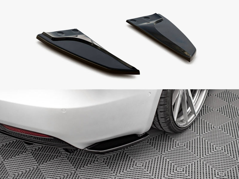 Maxton Design Rear Side Splitters Tesla Model S Facelift