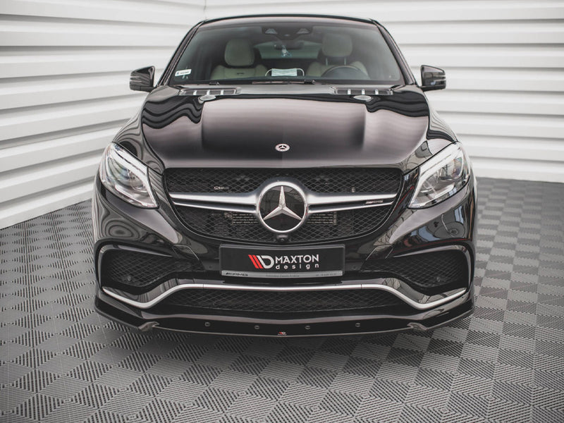 Maxton Design Front Splitter V.1 Mercedes GLE Coupe 63AMG C292 (2015-2019)