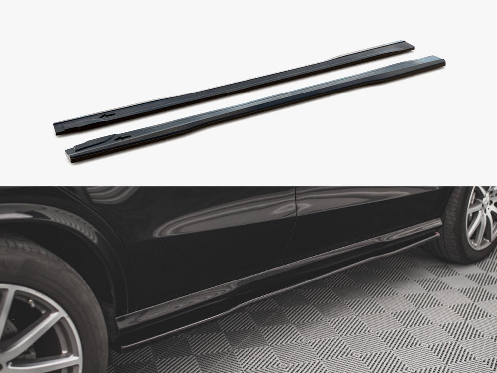Maxton Design Side Skirts Diffusers Mercedes GLE Coupe 63AMG C292 (2015-2019)