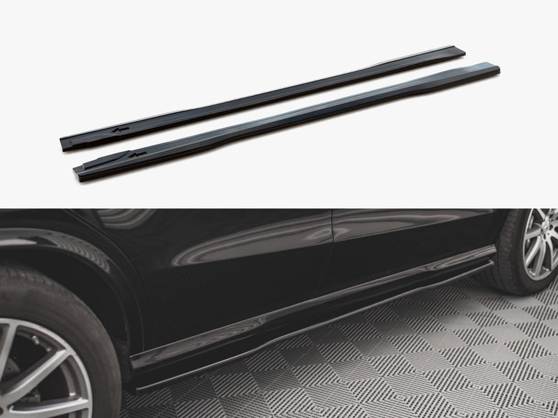 Maxton Design Side Skirts Diffusers Mercedes GLE Coupe 63AMG C292 (2015-2019)