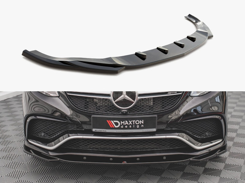 Maxton Design Front Splitter V.2 Mercedes GLE Coupe 63AMG C292 (2015-2019)