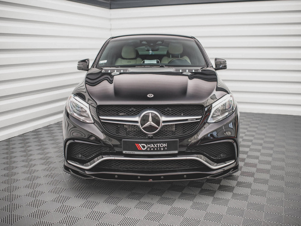 Maxton Design Front Splitter V.2 Mercedes GLE Coupe 63AMG C292 (2015-2019)