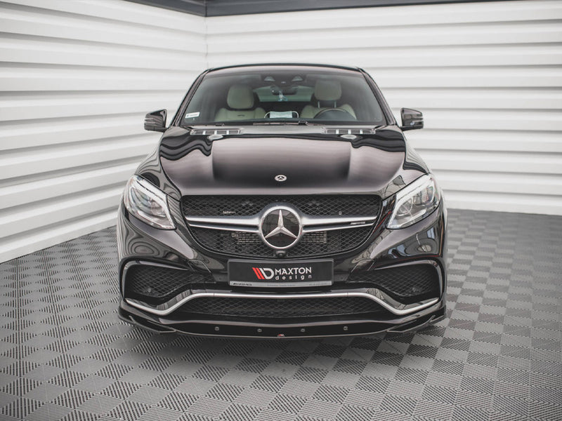 Maxton Design Front Splitter V.2 Mercedes GLE Coupe 63AMG C292 (2015-2019)