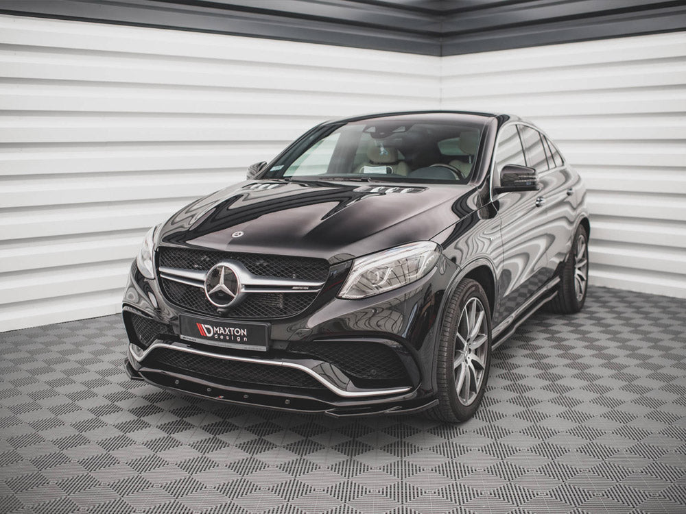 Maxton Design Front Splitter V.2 Mercedes GLE Coupe 63AMG C292 (2015-2019)
