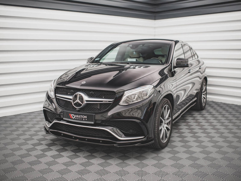 Maxton Design Front Splitter V.2 Mercedes GLE Coupe 63AMG C292 (2015-2019)