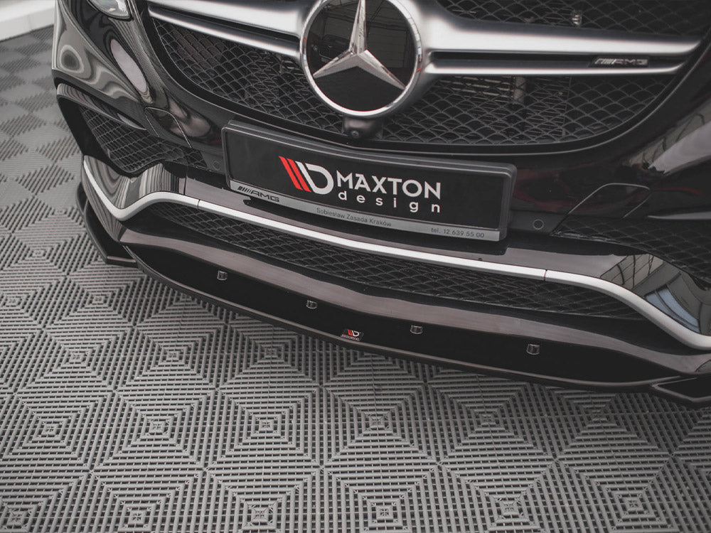 Maxton Design Front Splitter V.2 Mercedes GLE Coupe 63AMG C292 (2015-2019)