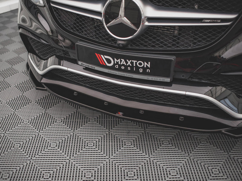 Maxton Design Front Splitter V.2 Mercedes GLE Coupe 63AMG C292 (2015-2019)