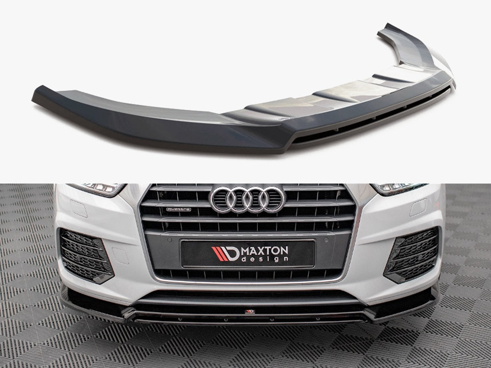 Maxton Design Front Splitter V.2 Audi Q3 Sport 8U Facelift