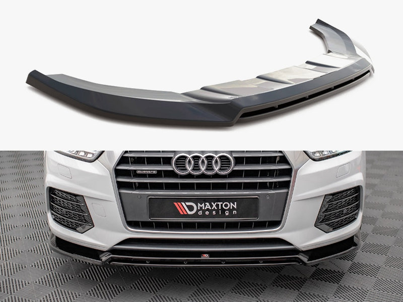 Maxton Design Front Splitter V.2 Audi Q3 Sport 8U Facelift