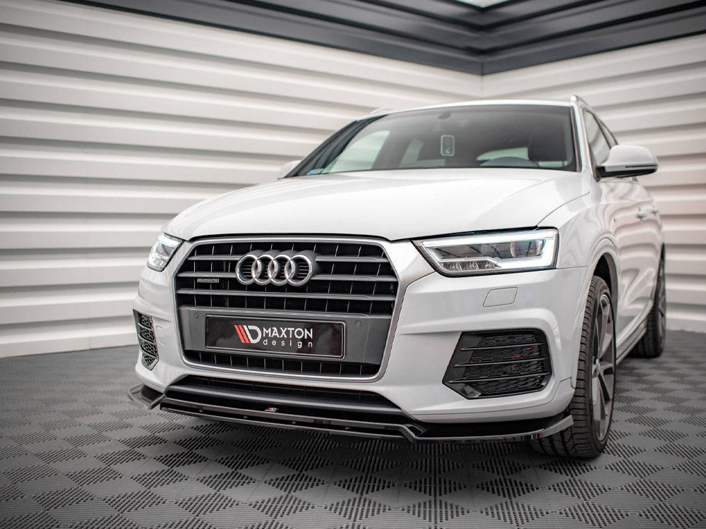 Maxton Design Front Splitter V.2 Audi Q3 Sport 8U Facelift