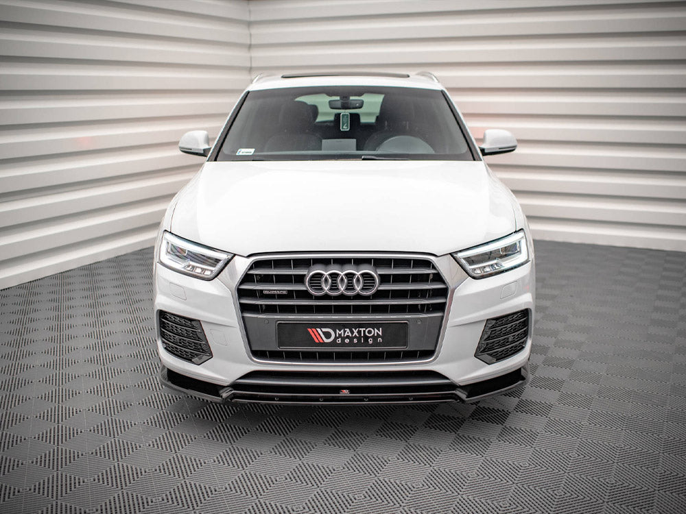 Maxton Design Front Splitter V.2 Audi Q3 Sport 8U Facelift
