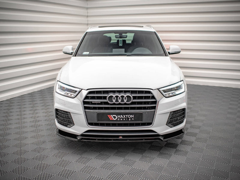 Maxton Design Front Splitter V.2 Audi Q3 Sport 8U Facelift