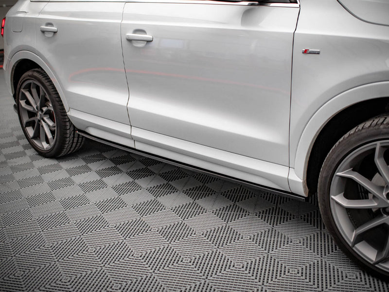 Maxton Design Side Skirts Diffusers Audi Q3 Sport 8U Facelift