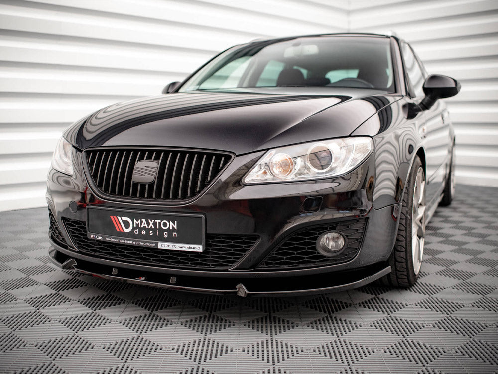 Maxton Design Front Splitter V.1 Seat EXEO (2008-2013)