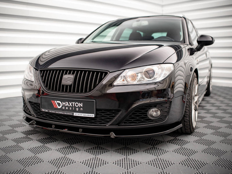 Maxton Design Front Splitter V.1 Seat EXEO (2008-2013)