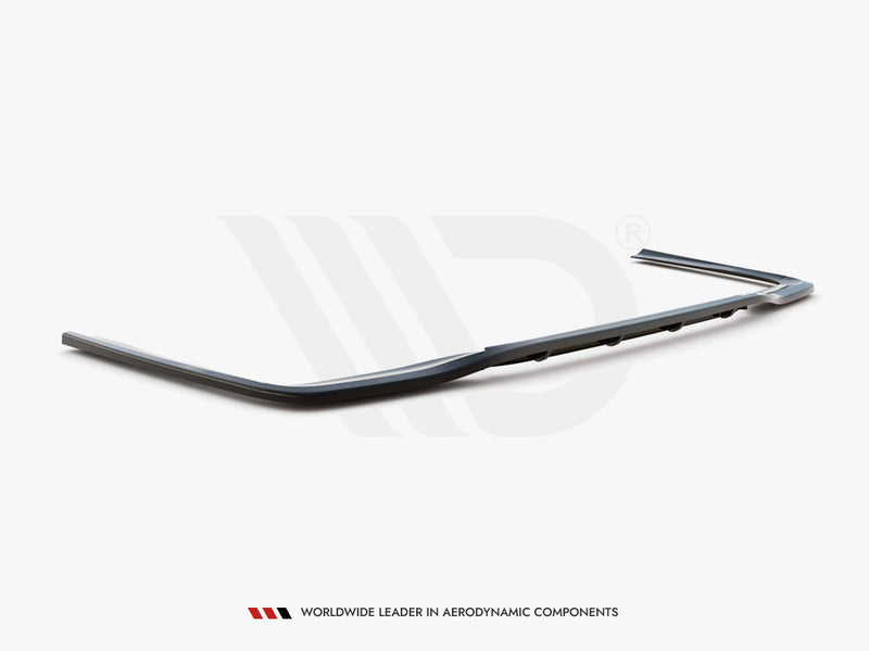 Maxton Design Rear Splitter (Vertical Bars) Mercedes E Amg-Line Sedan W212 Facelift