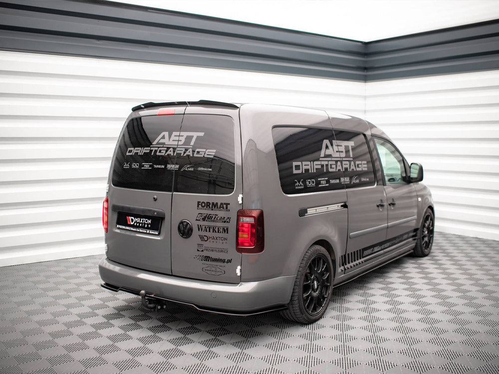 Maxton Design Central Rear Splitter VW Caddy Long Mk3 Facelift