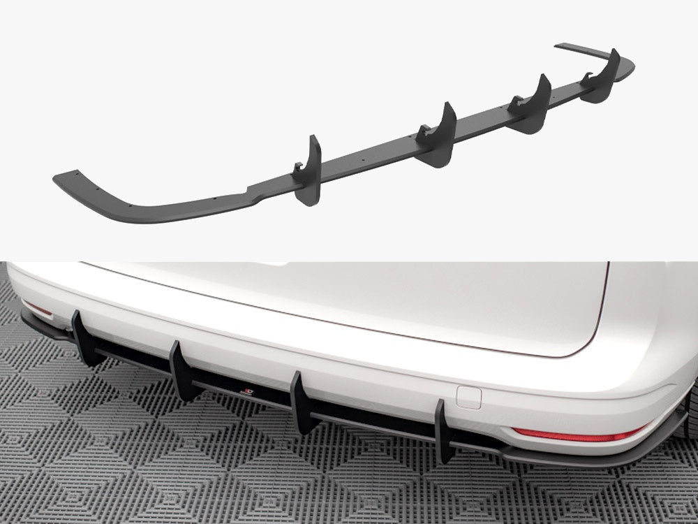 Maxton Design Street PRO Rear Diffuser VW Caddy Mk5 (2020-)