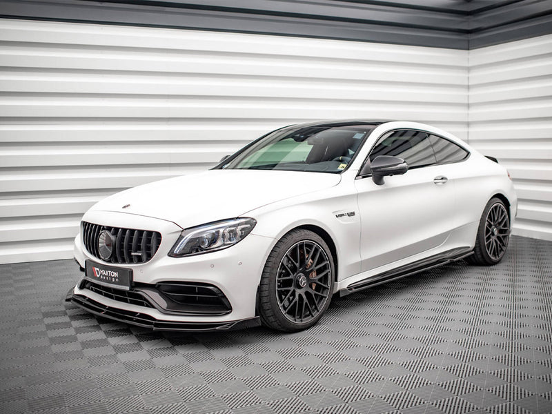 Maxton Design Side Skirts Diffusers V.2 Mercedes-AMG C 63AMG Coupe C205 Facelift