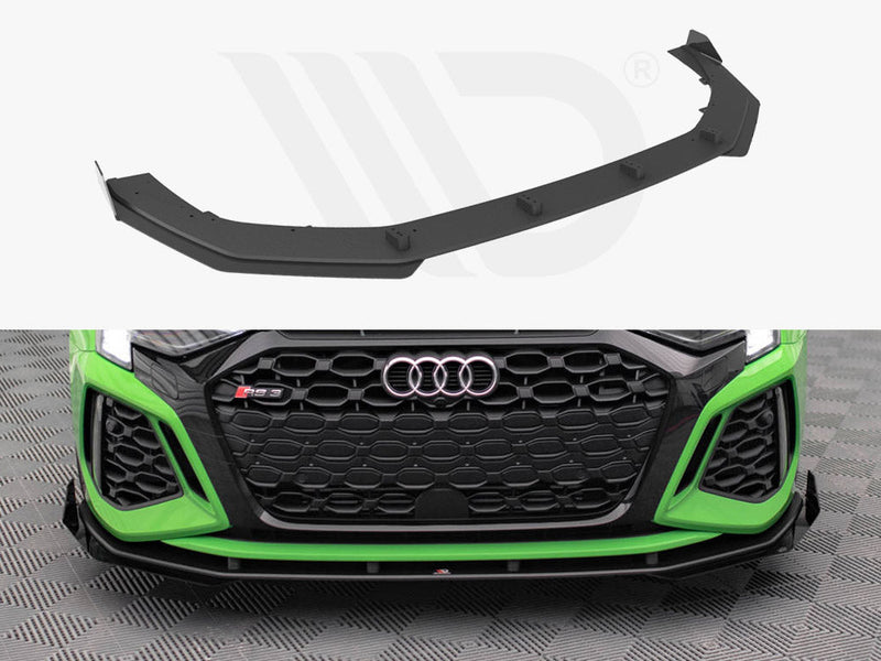 Street Pro Front Splitter V.1 (+Flaps) Audi Rs3 8Y (2020-)