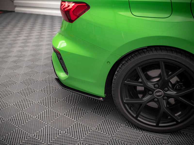 Maxton Design Street PRO Rear Side Splitters Audi RS3 Sedan 8Y (2020-)