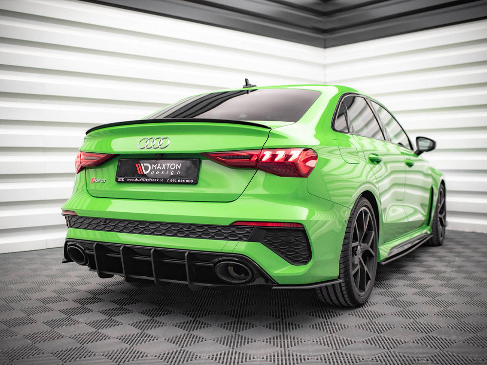 Maxton Design Street PRO Rear Diffuser Audi RS3 Sedan 8Y (2020-)