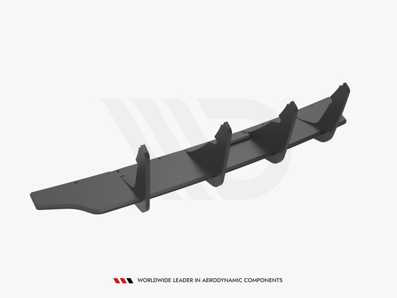 Maxton Design Street PRO Rear Diffuser Audi RS3 Sedan 8Y (2020-) - Red