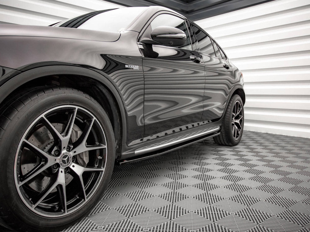 Maxton Design Side Skirts Diffusers V.1 Mercedes-Benz GLC Coupe AMG-Line C253
