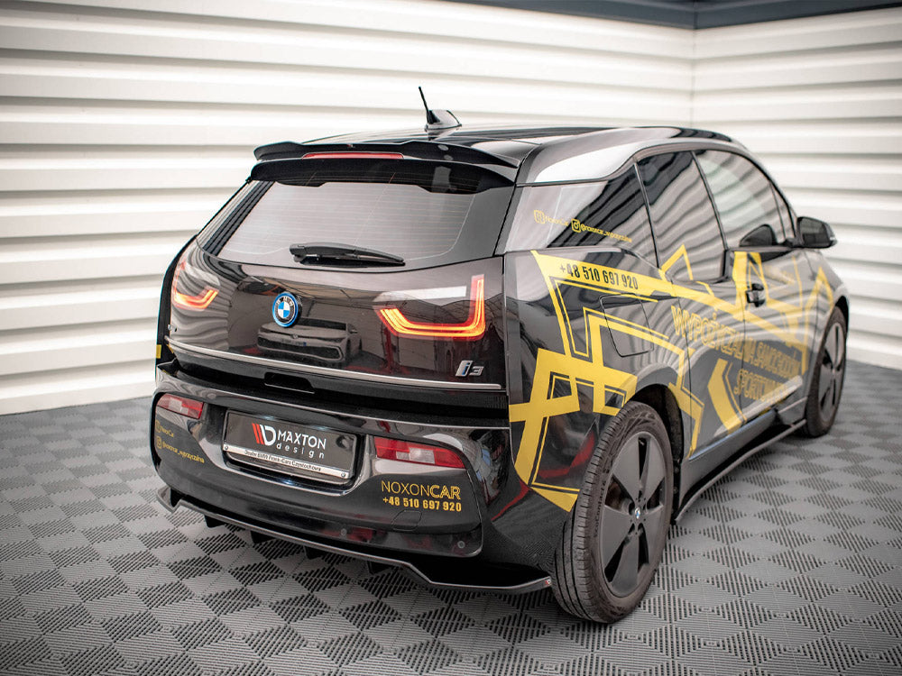 Maxton Design Rear Splitter (Vertical Bars) BMW i3 Mk1 Facelift