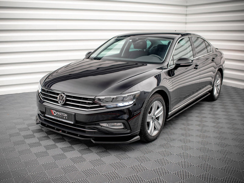 Maxton Design Side Skirts Diffusers VW Passat B8 Facelift