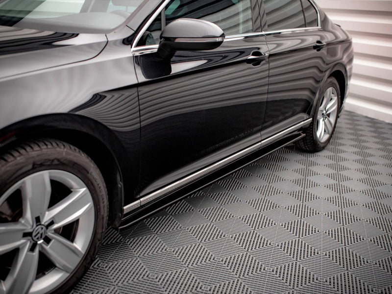 Maxton Design Side Skirts Diffusers VW Passat B8 Facelift